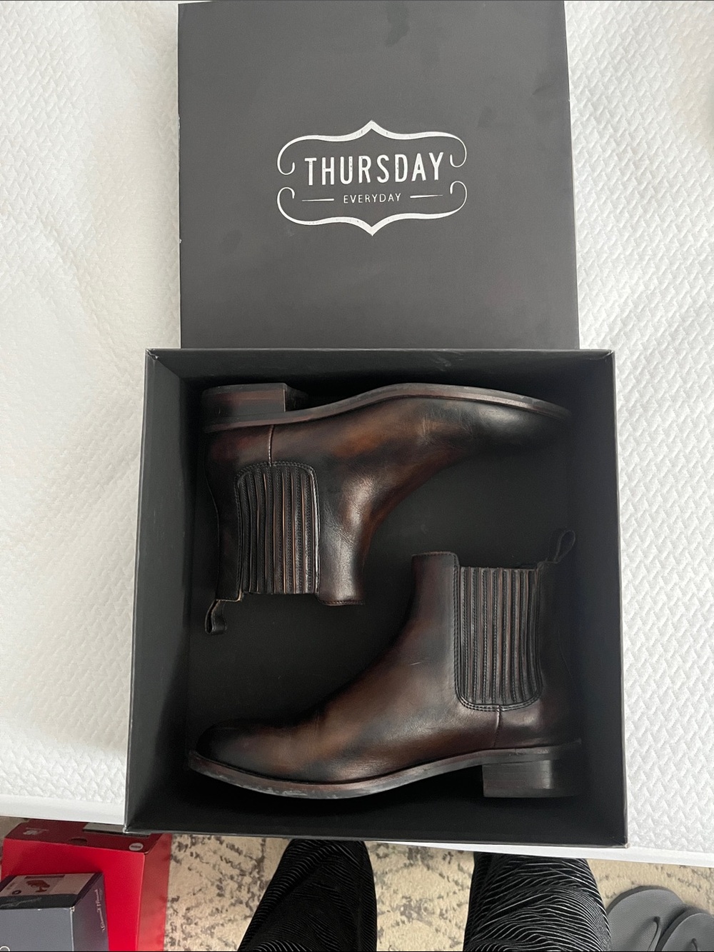 Thursday Boots Dreamer Boot in Black Coffee